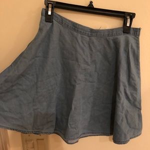 Urban Outfitters Denim Circle Skirt